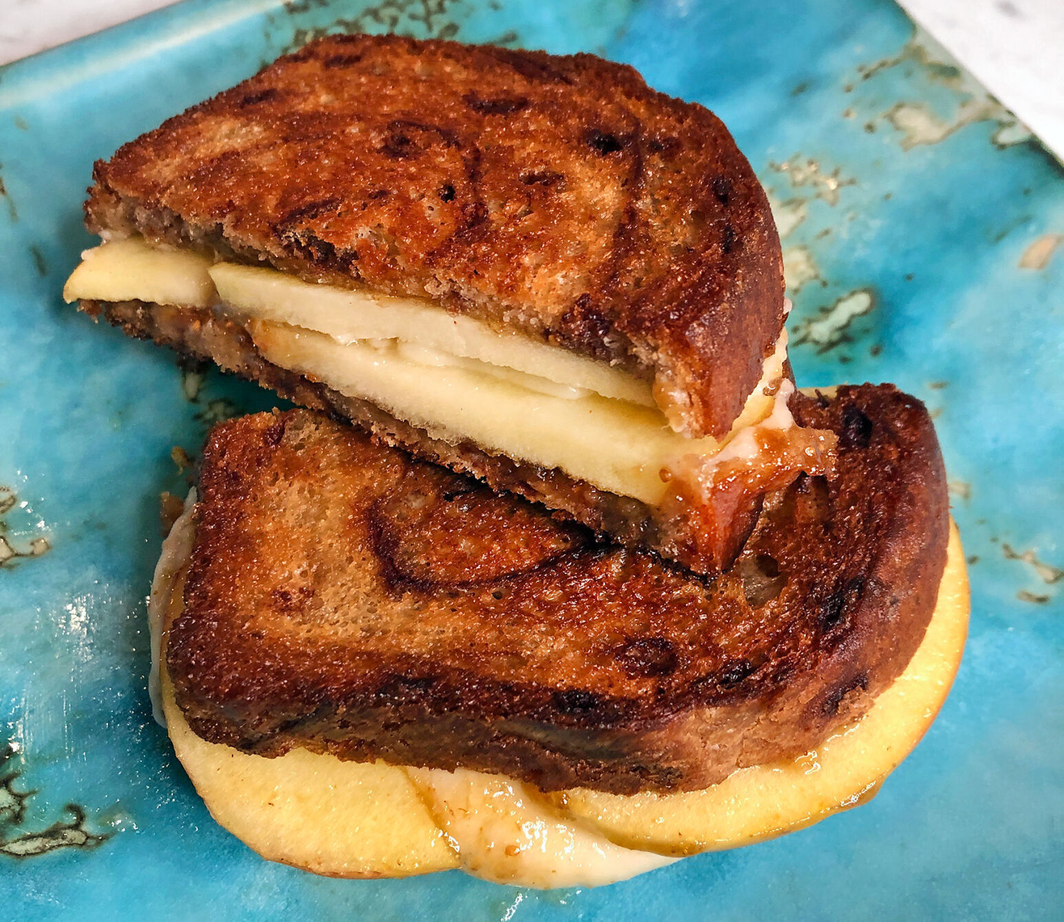 Apple and Cheddar Sandwich